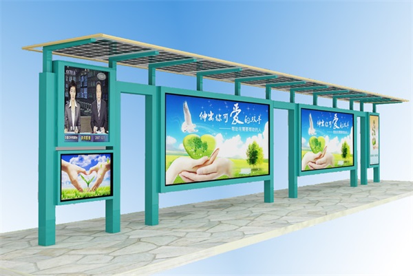 公交站臺燈箱客戶發(fā)貨案例